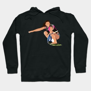 Wakesurfing Girl Hoodie